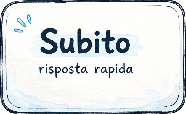 Subito risposta rapida