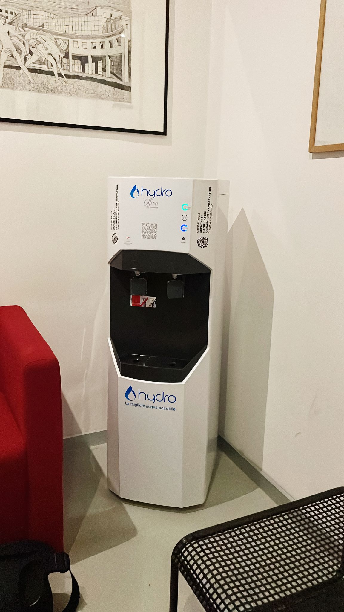 Erogatore Hydro Office installato presso OAR