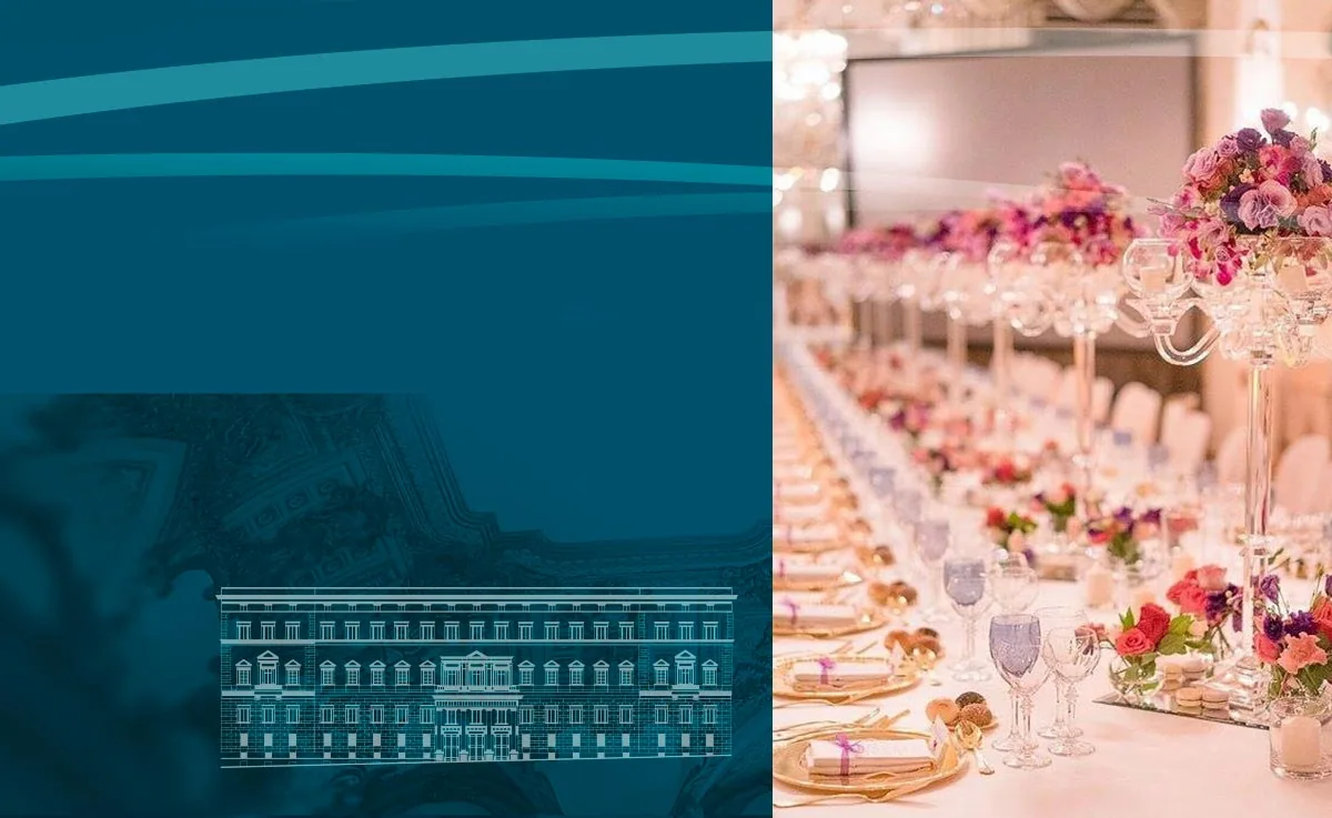 Presentazione gastronomica durante un evento a Palazzo Brancaccio