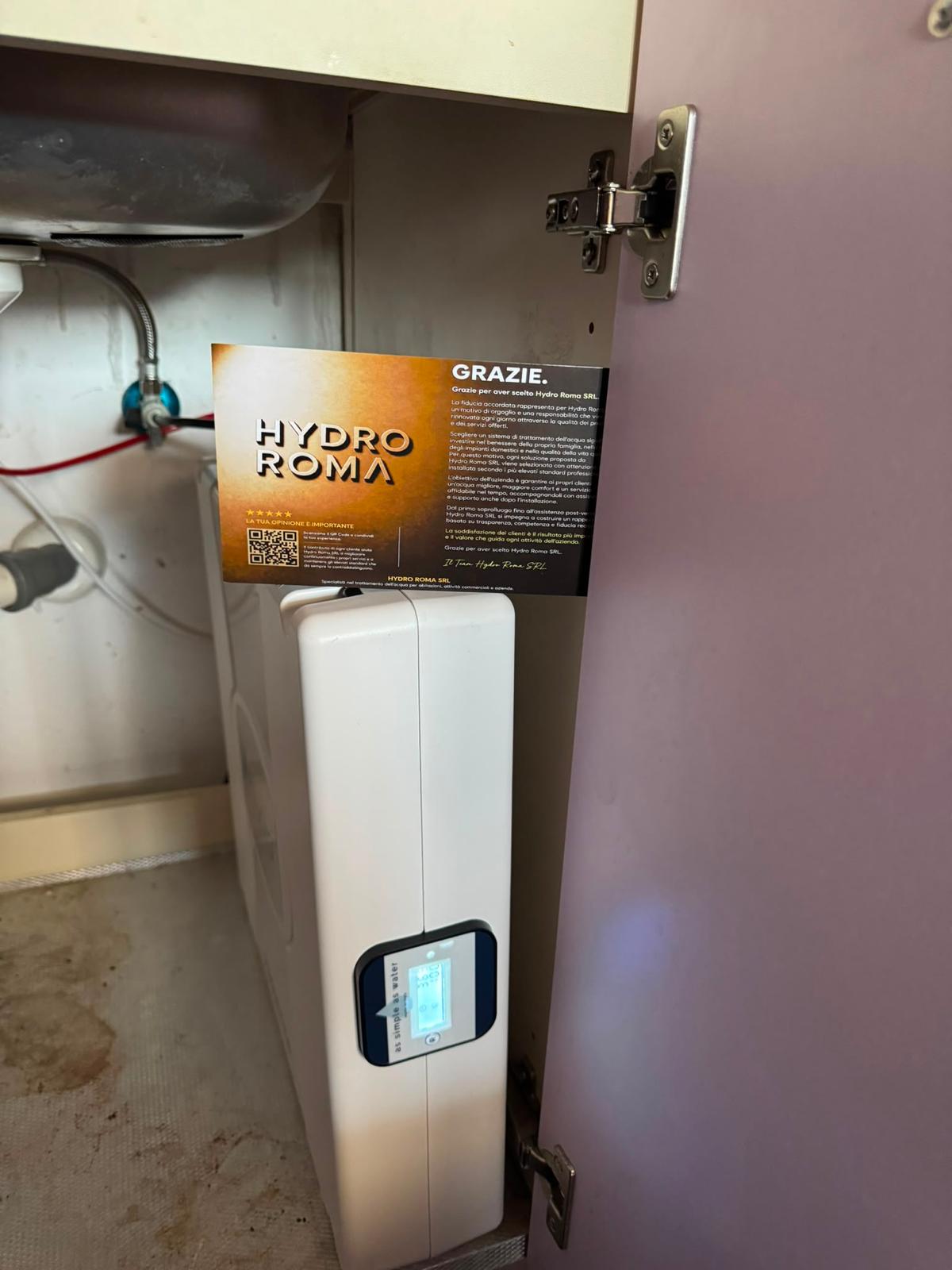 Installazione depuratore Hydro Roma n.11